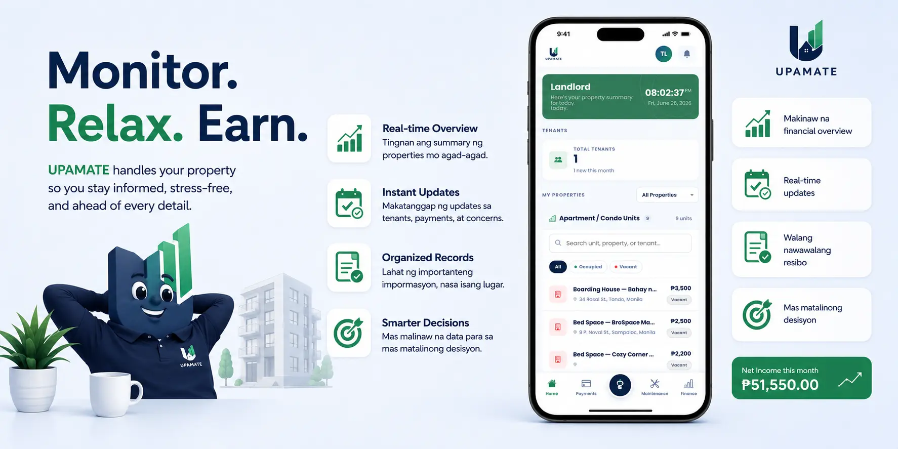 CrystalHaven — smart property management for Filipino landlords